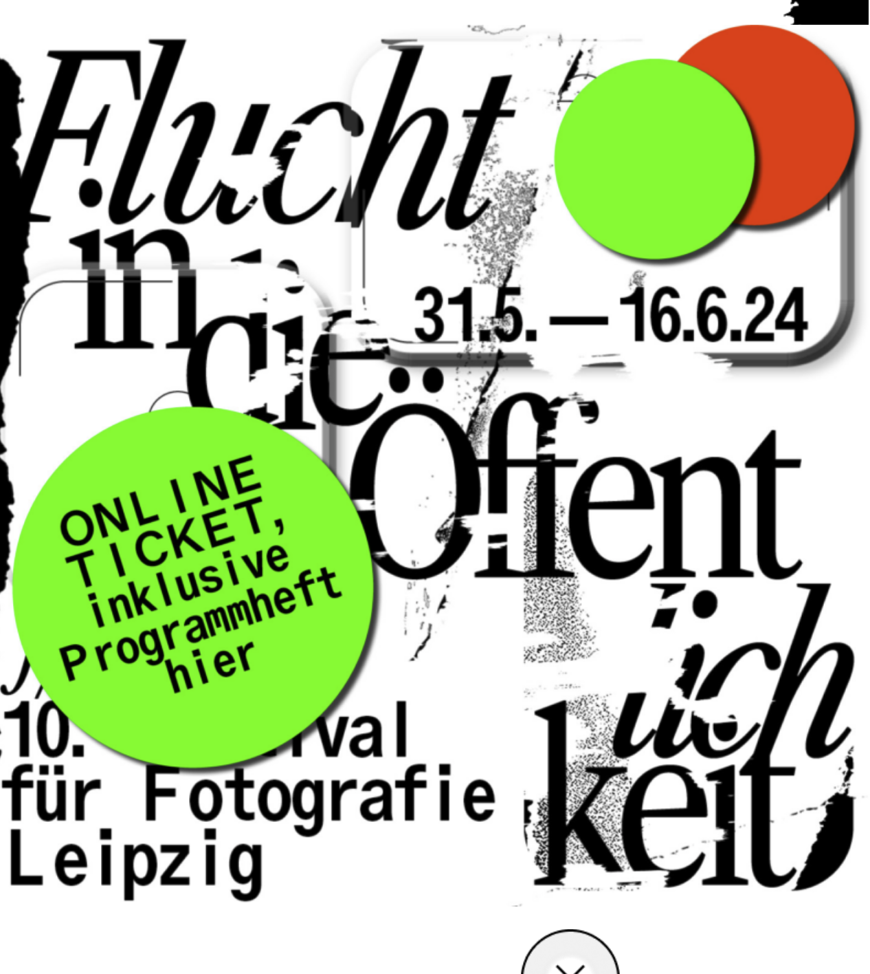 Flucht in die Öffentlichkeit